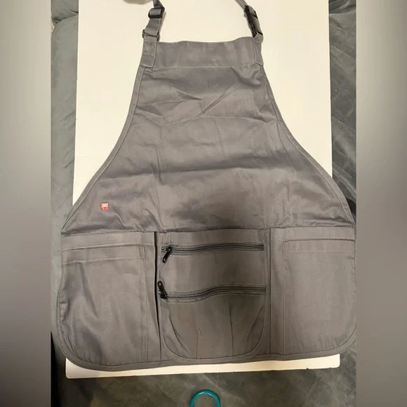 Gray Smart Apron Bib - Picture 2 of 6